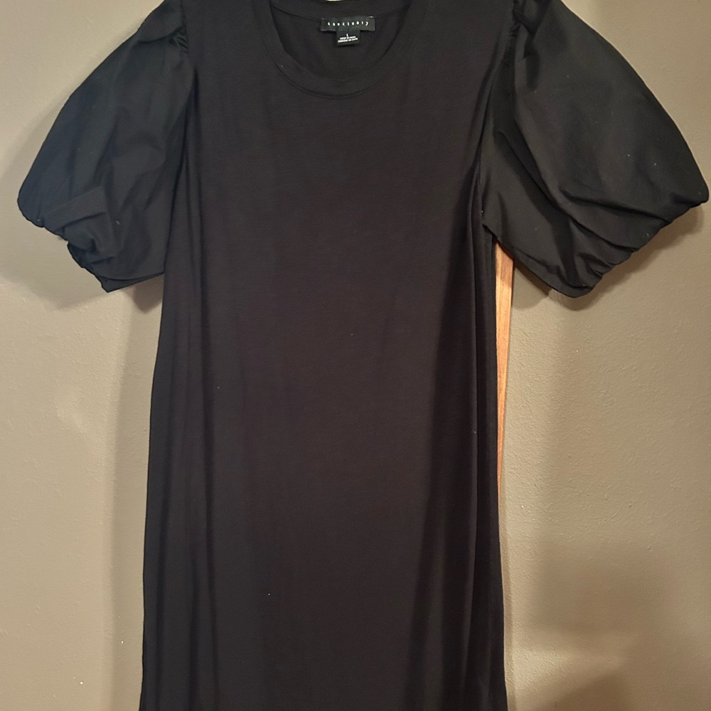 Sanctuary Black Long Sleeve Dress
